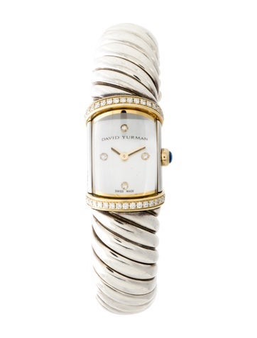 David Yurman Waverly Cable Cuff Watch