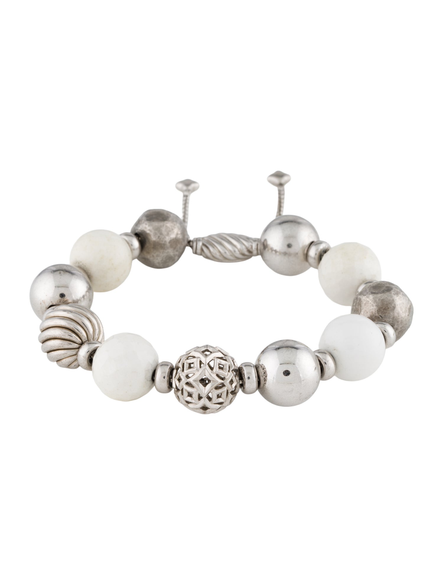 David Yurman Jasper Elements Bead Bracelet