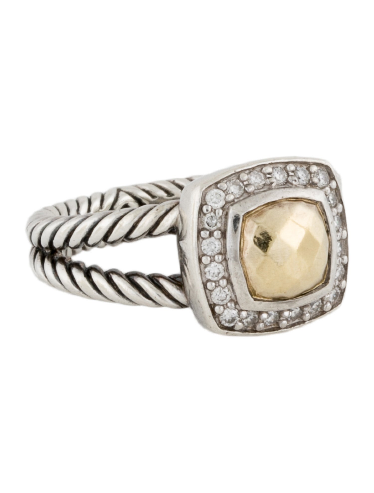 David Yurman Diamond Albion Dome Ring