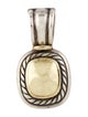 David Yurman Two-Tone Albion Enhancer Pendant