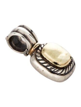 David Yurman Two-Tone Albion Enhancer Pendant