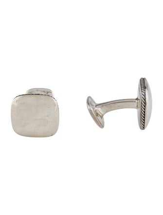 David Yurman Streamline Cushion Cufflinks