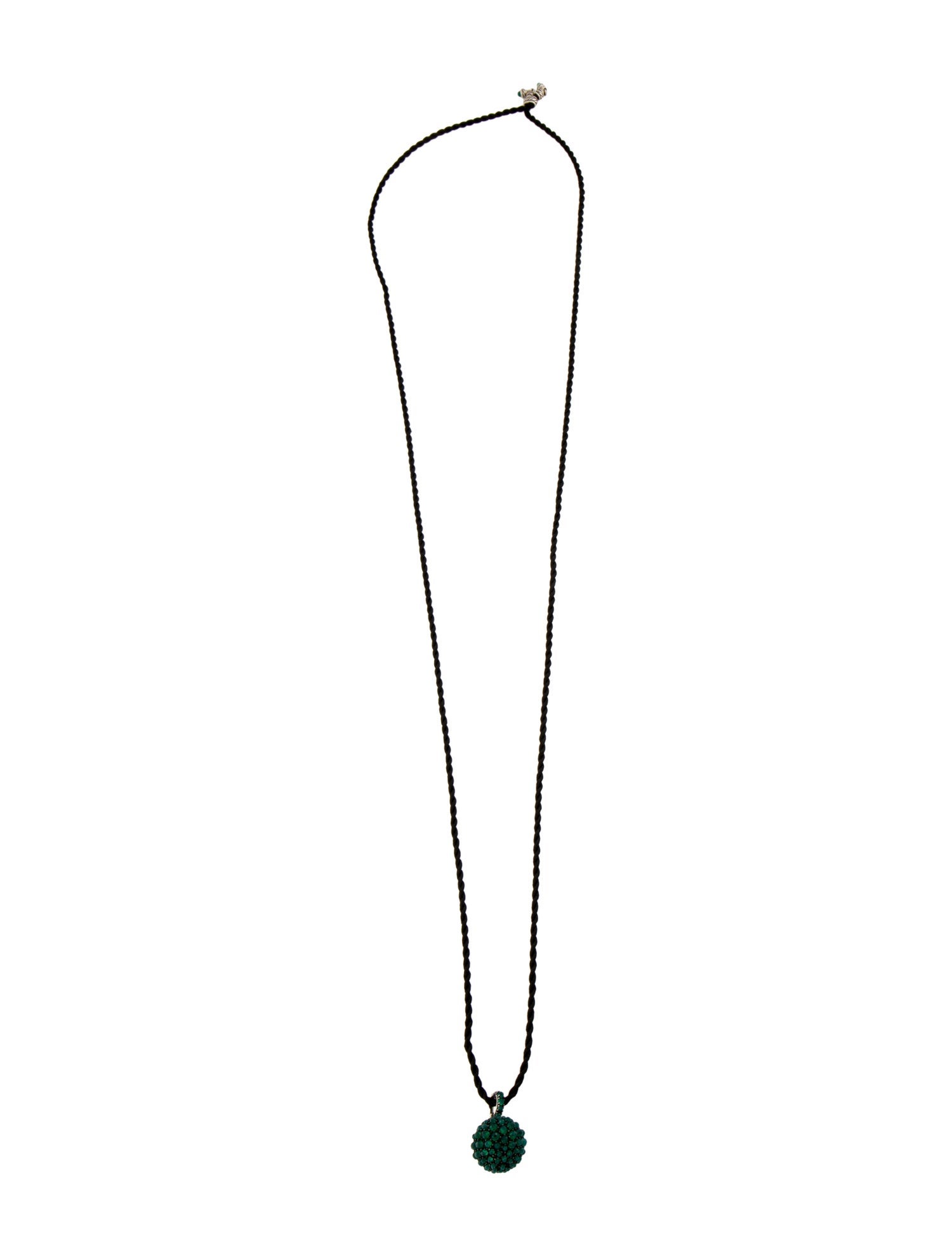 David Yurman Dyed Chalcedony Osetra Pendant Necklace