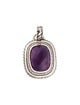 David Yurman Amethyst & Diamond Wheaton Enhancer Pendant