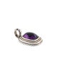 David Yurman Amethyst & Diamond Wheaton Enhancer Pendant