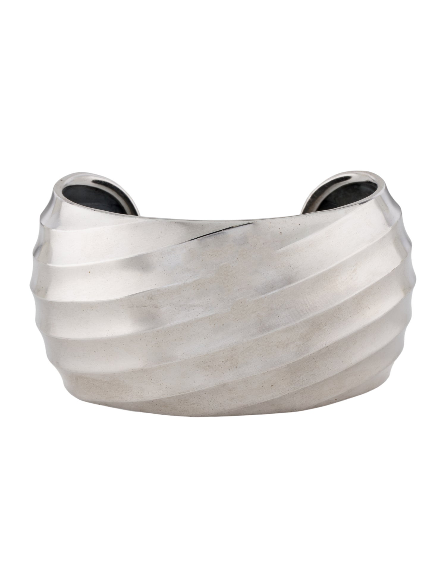 David Yurman Cable Edge Wide Cuff Bracelet