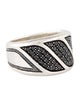 David Yurman 1.65CT Diamond Hammered Band
