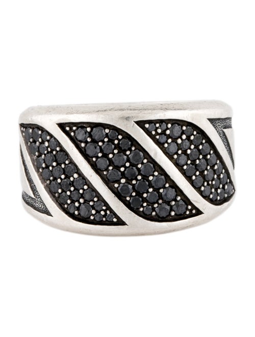 David Yurman 1.65CT Diamond Hammered Band