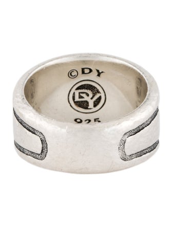 David Yurman 1.65CT Diamond Hammered Band