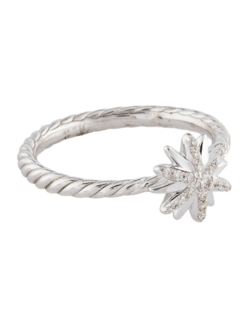 David Yurman Diamond Petite Starburst Cocktail Ring