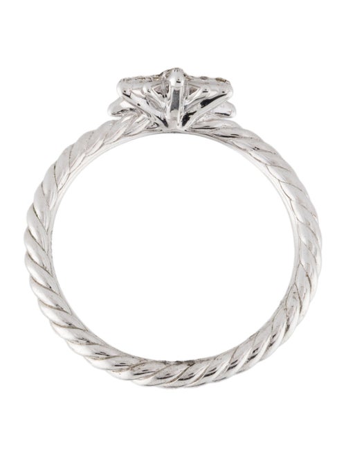 David Yurman Diamond Petite Starburst Cocktail Ring