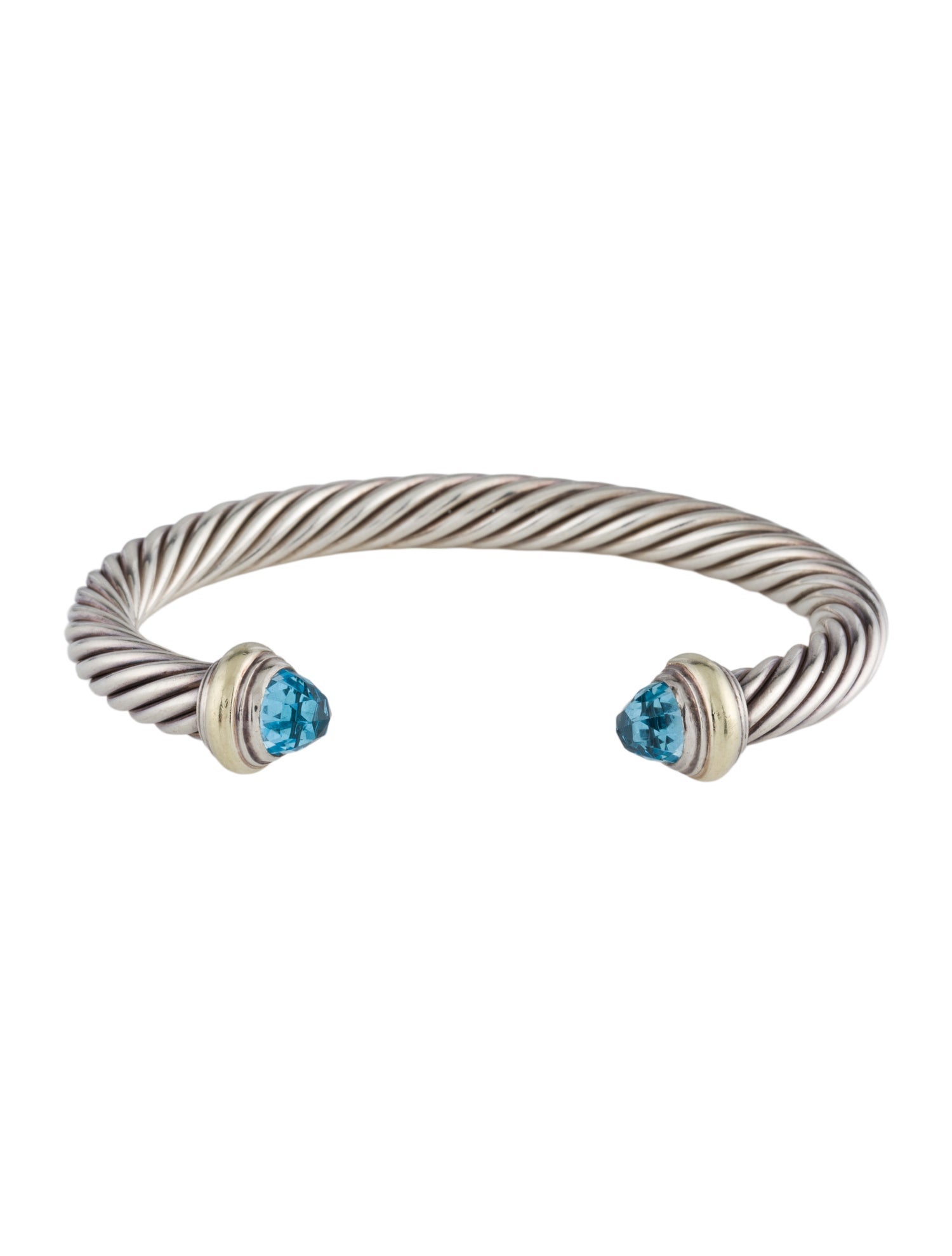 David Yurman Topaz Classic Cable Bracelet