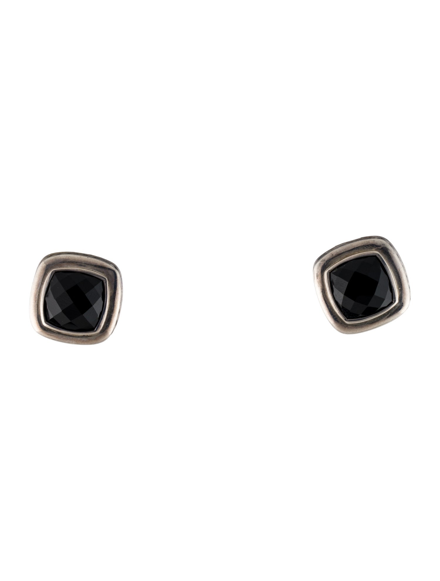 David Yurman Onyx Albion Earclips
