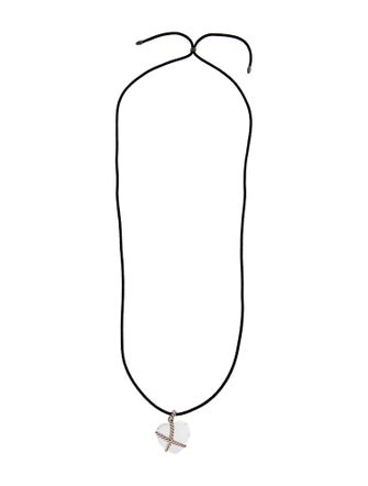 David Yurman Cable Heart Pendant Necklace