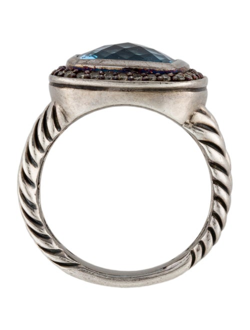 David Yurman Topaz & Diamond Albion Ring
