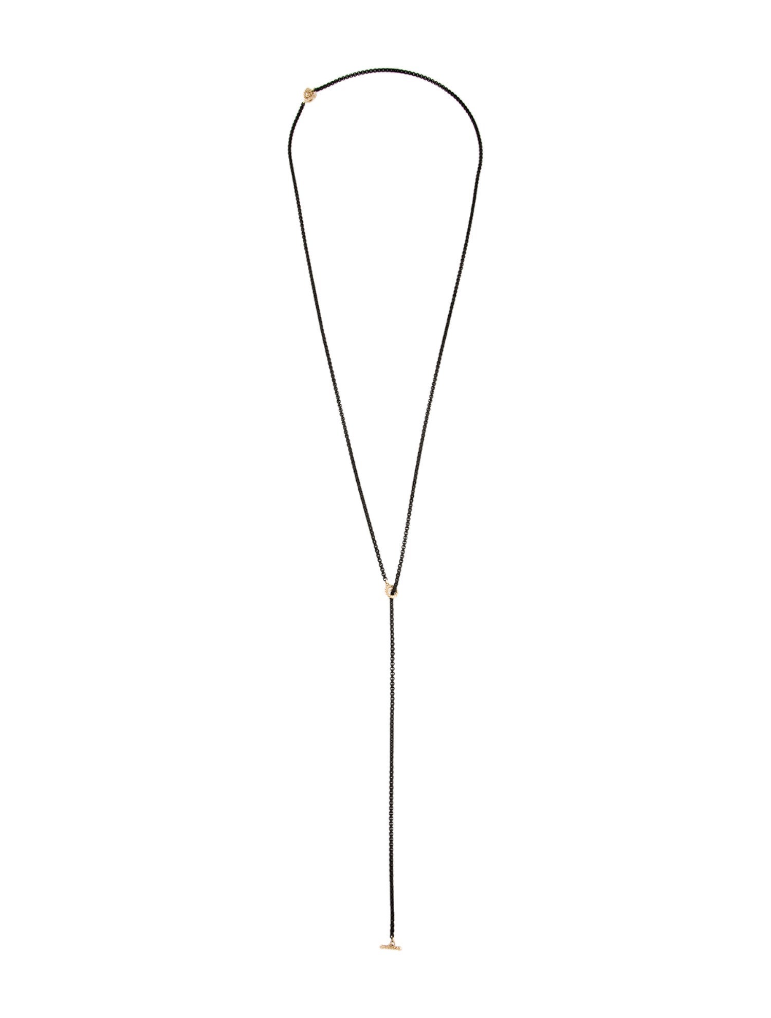 David Yurman DY Bel Aire Color Box Chain Necklace