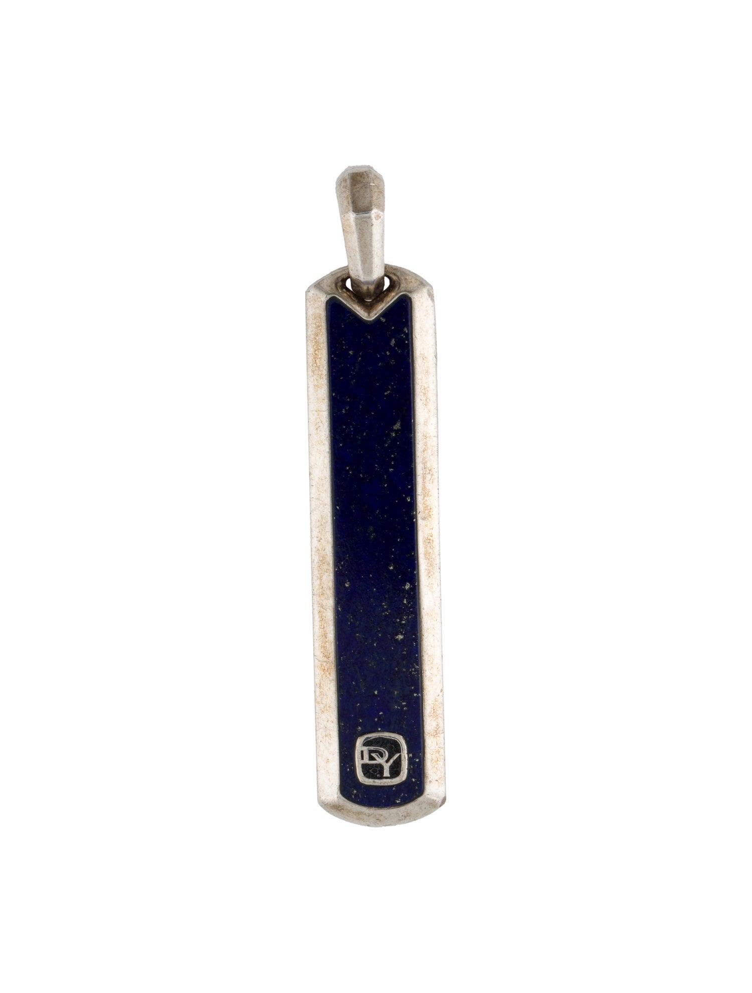 David Yurman Lapis Lazuli Tag Pendant