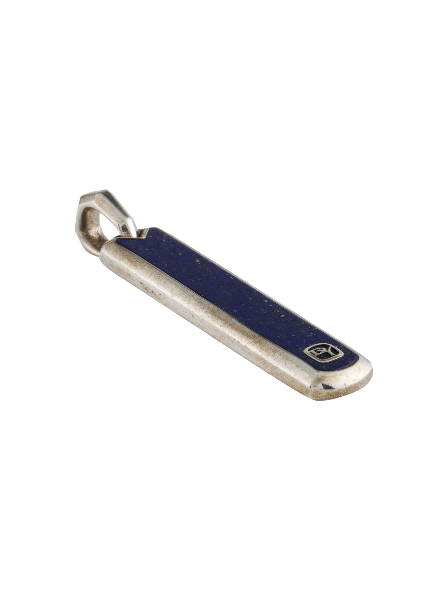 David Yurman Lapis Lazuli Tag Pendant