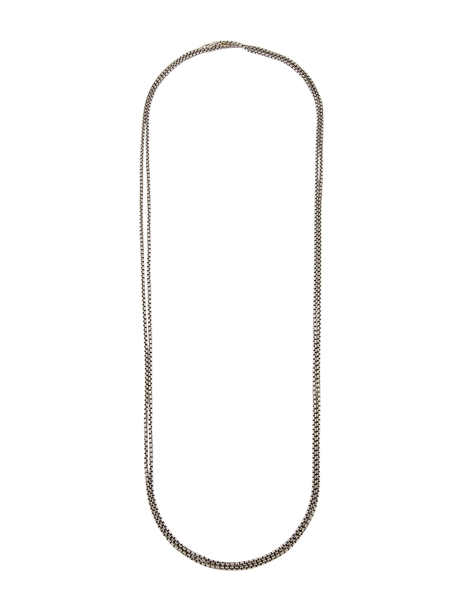 David Yurman Box Chain Necklace