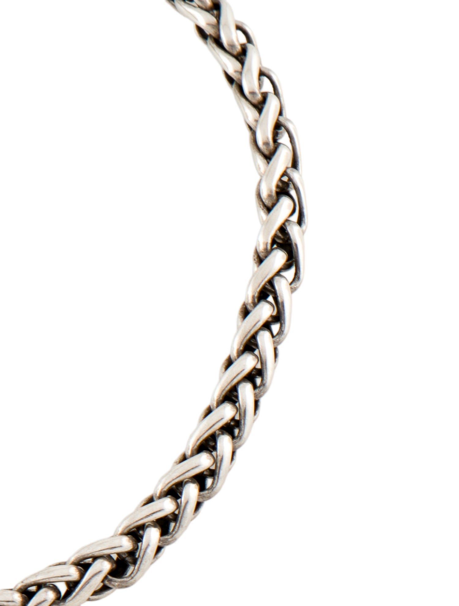 David Yurman Two-Tone 8mm Wheat Chain Necklace