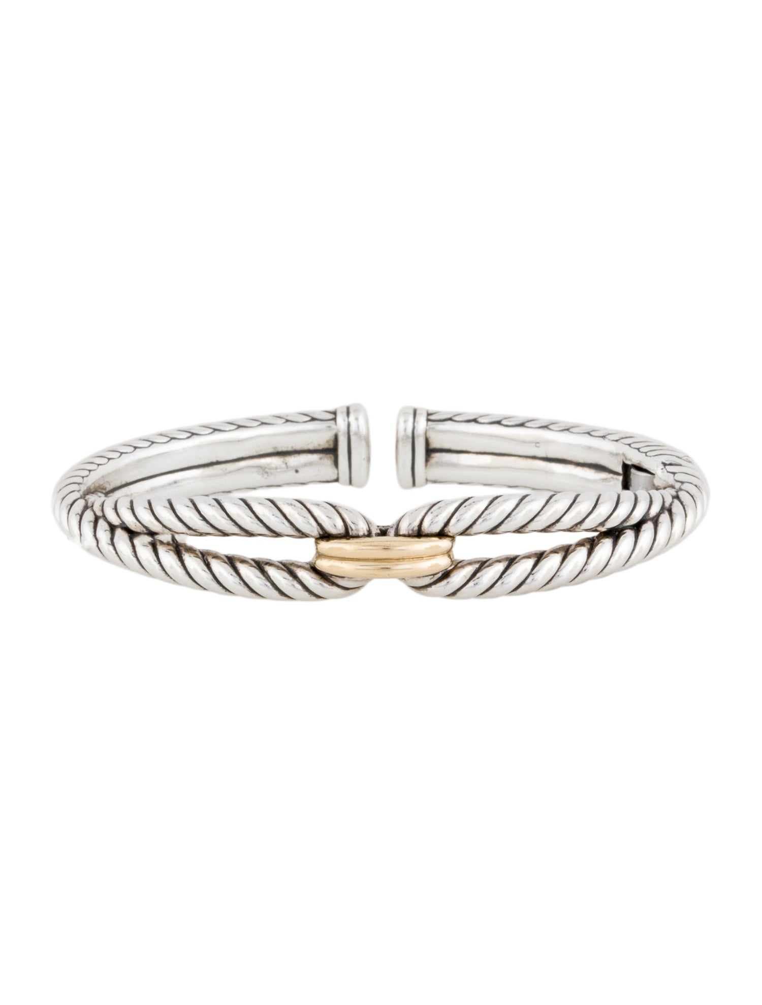 David Yurman 18K Cable Loop Bracelet