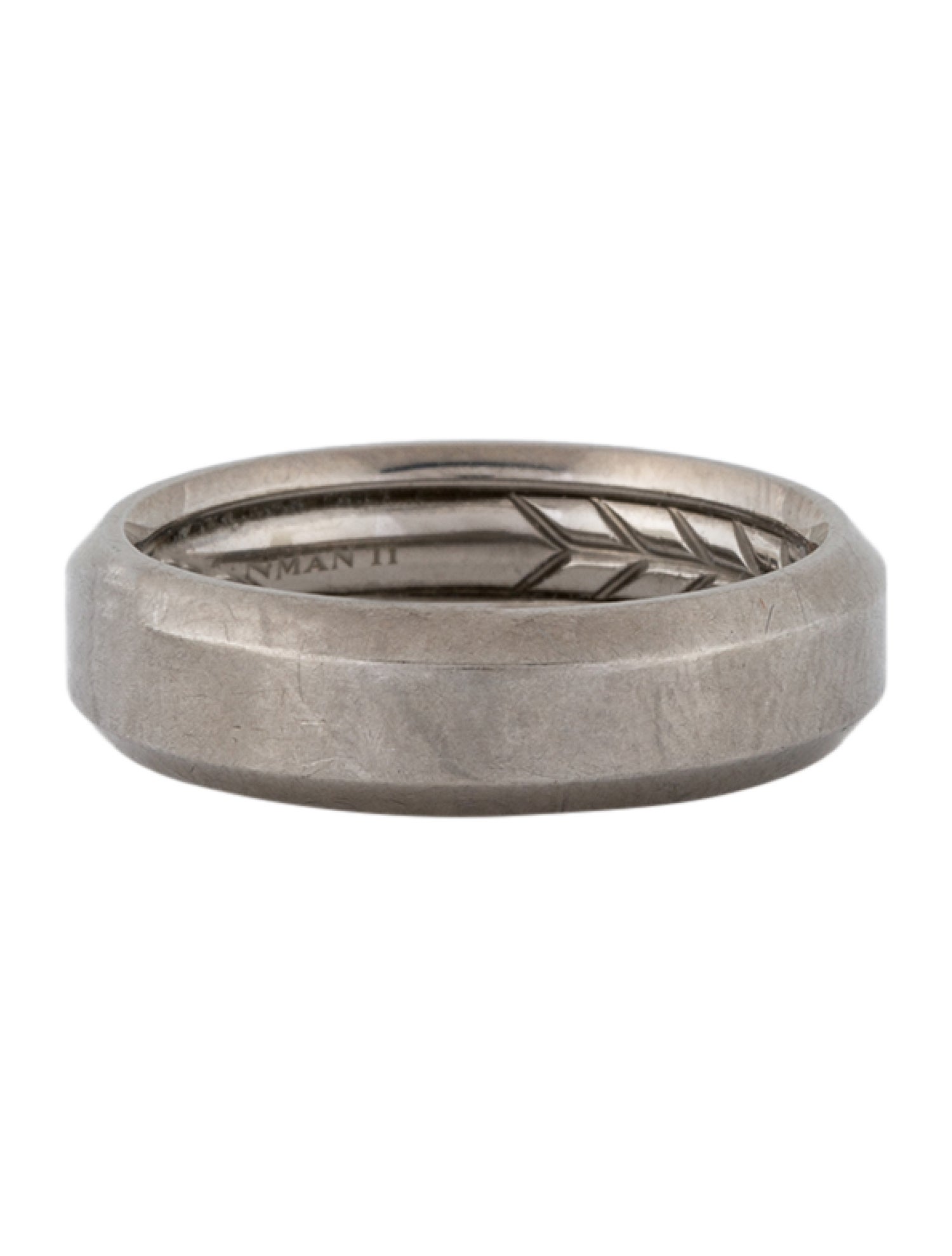 David Yurman Beveled Band Ring