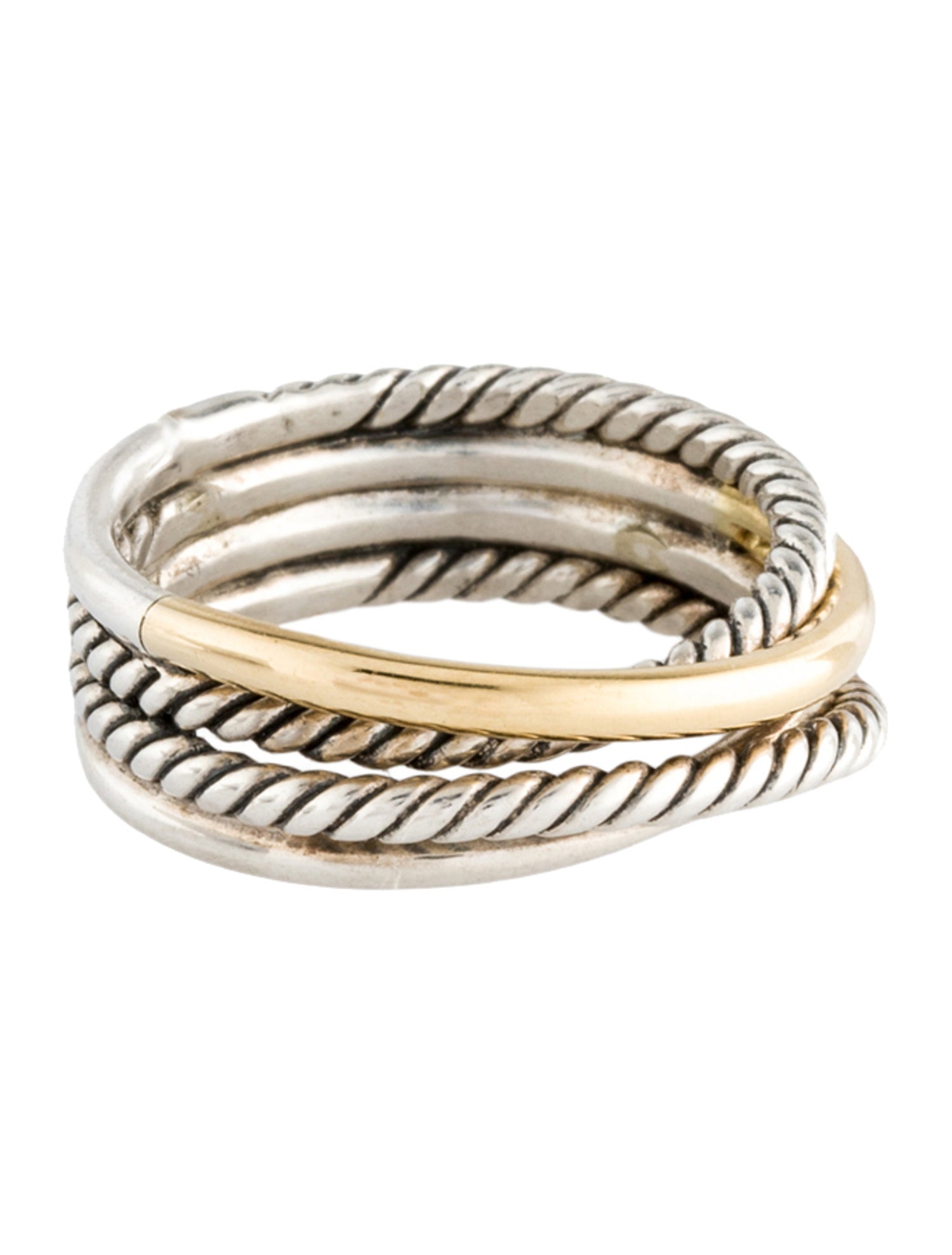 Tiffany & Co. 18K Atlas Ruby Ring - 18K Yellow Gold Band