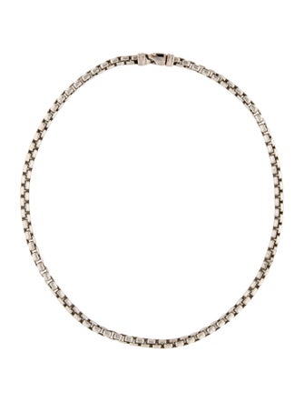 David Yurman Box Chain Necklace