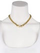 David Yurman 18K Diamond Buckle Double Strand Necklace