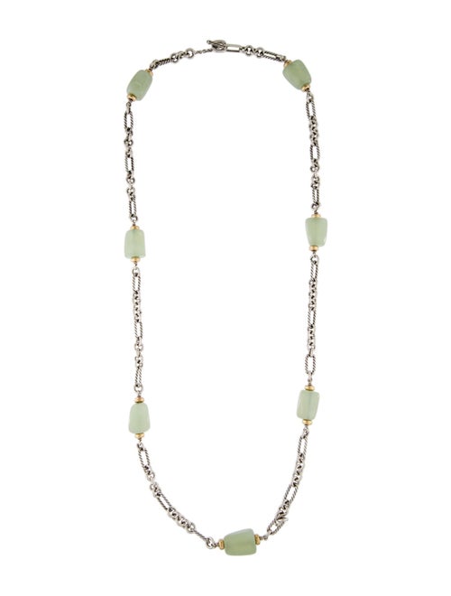 David Yurman Serpentine Figaro Chain Necklace