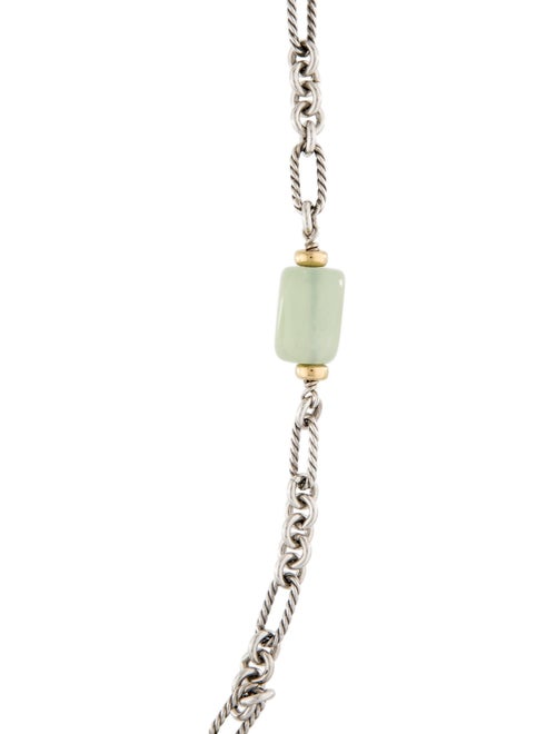 David Yurman Serpentine Figaro Chain Necklace
