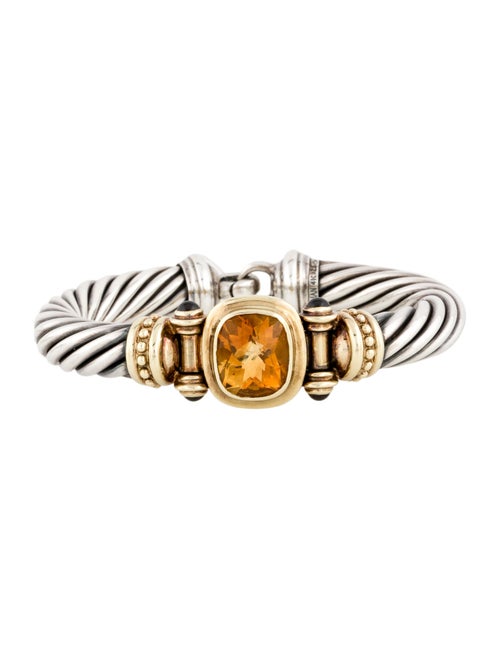 David Yurman Citrine & Garnet Renaissance Bangle