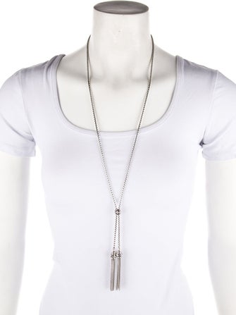 David Yurman Diamond Renaissance Tassel Necklace