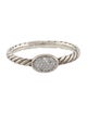 David Yurman Diamond Cable Collectibles® Oval Stack Ring