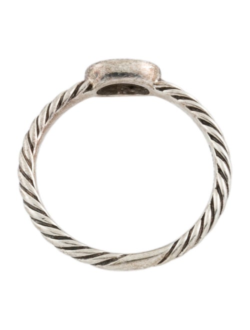 David Yurman Diamond Cable Collectibles® Oval Stack Ring