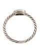 David Yurman Diamond Cable Collectibles® Oval Stack Ring