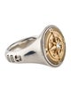 David Yurman Diamond Maritime Compass Signet Ring