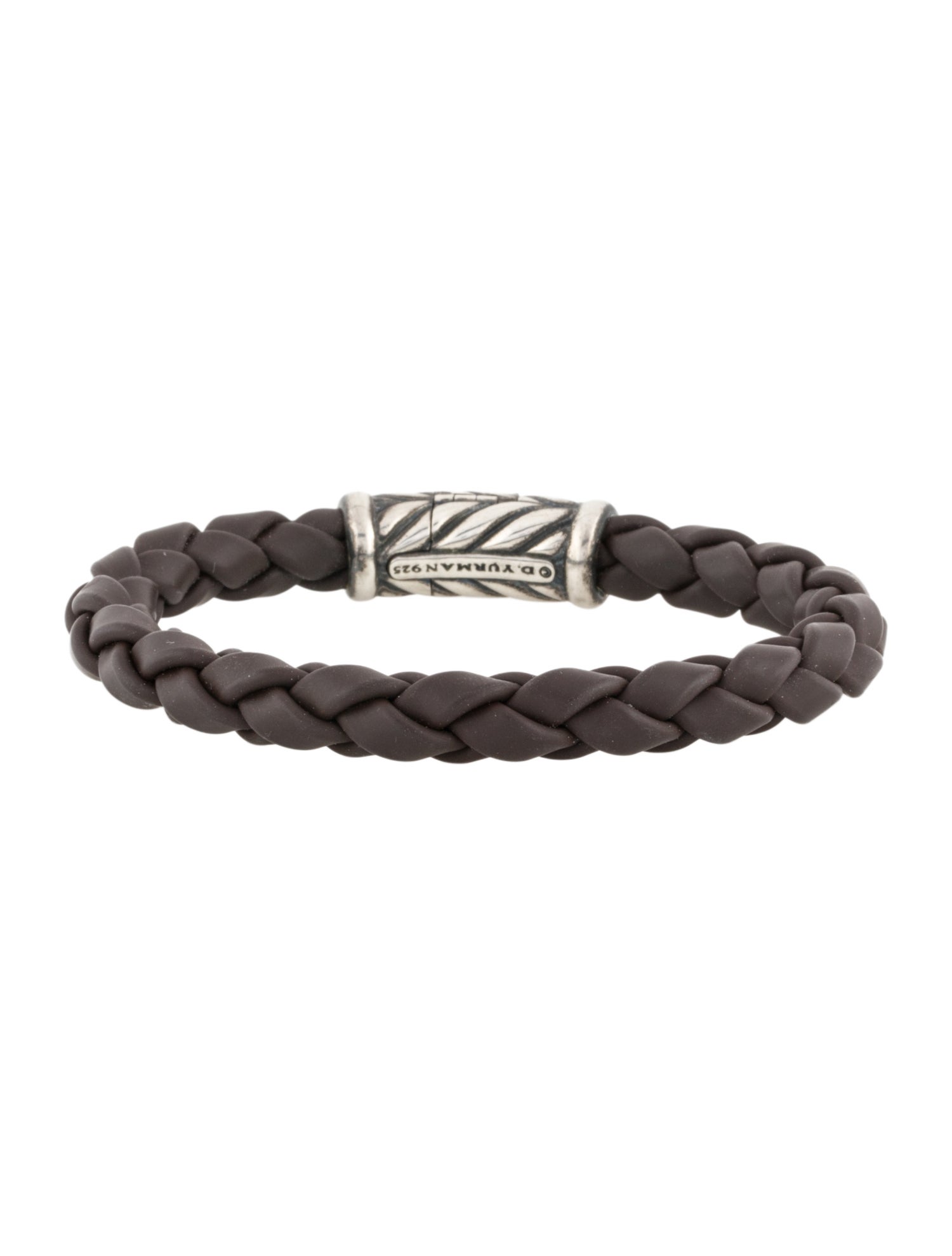 David Yurman Rubber Chevron Bracelet