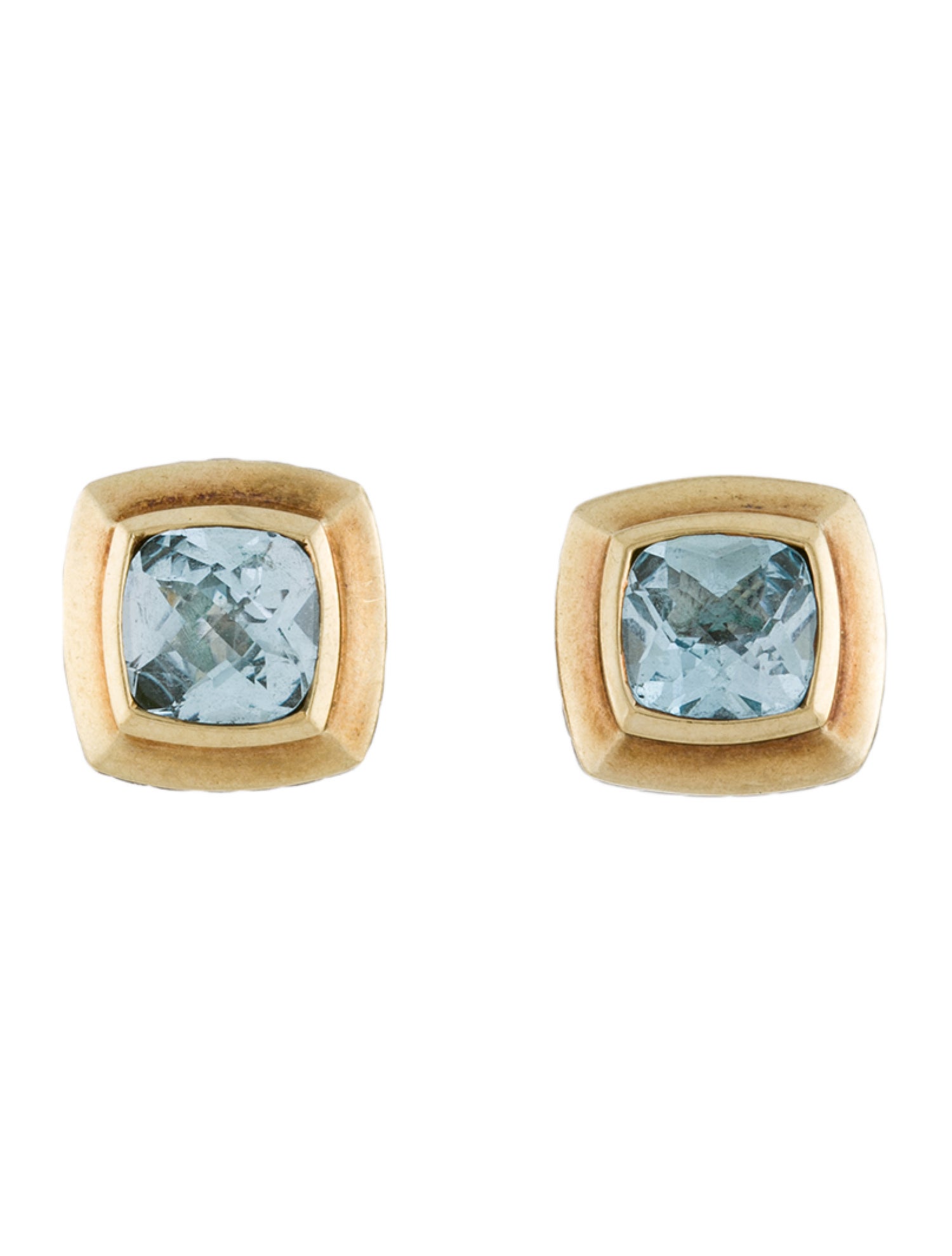 David Yurman Topaz Albion Stud Earrings