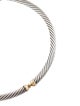 David Yurman Two-Tone Metro Cable Collar Necklace