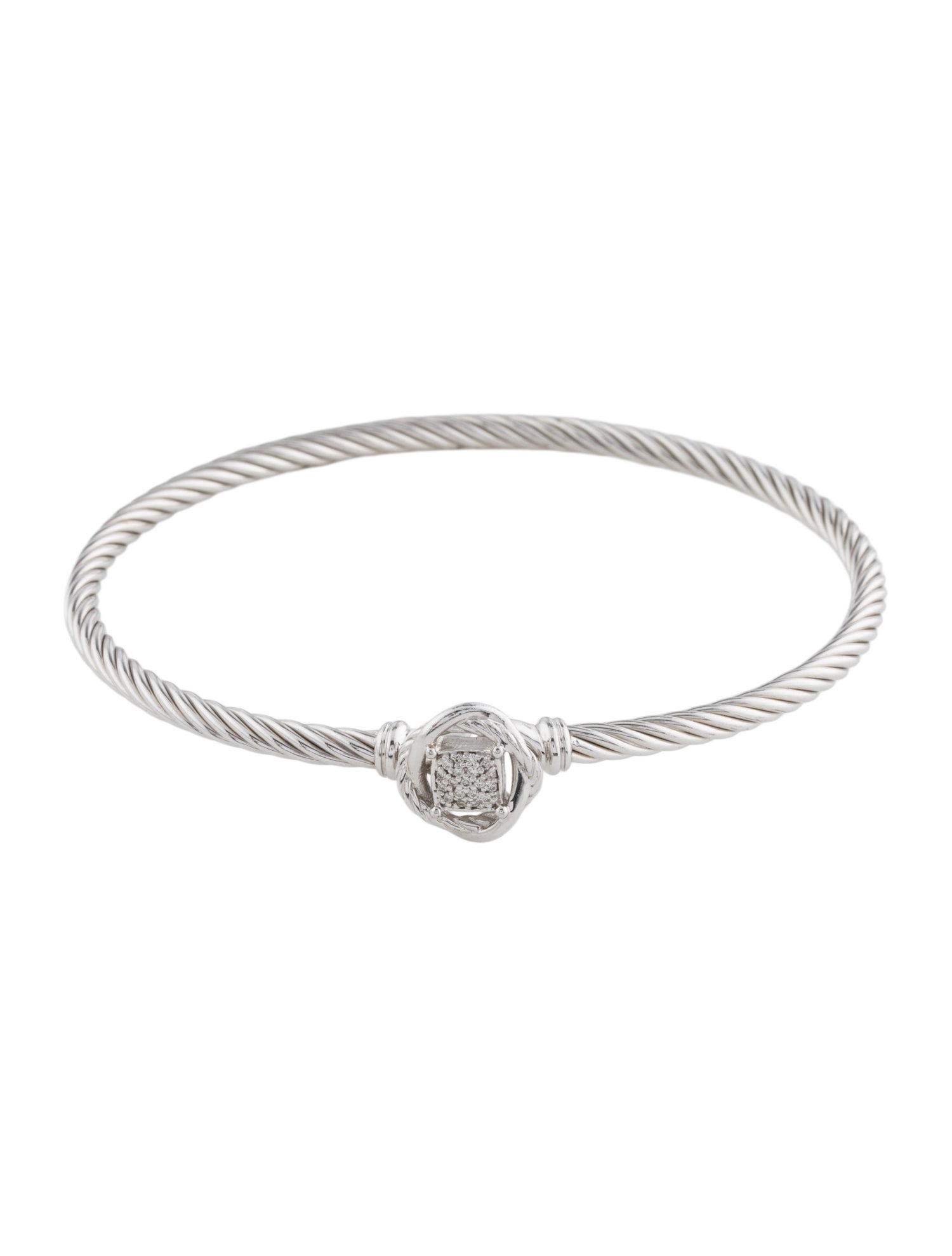 David Yurman Diamond Infinity Bracelet