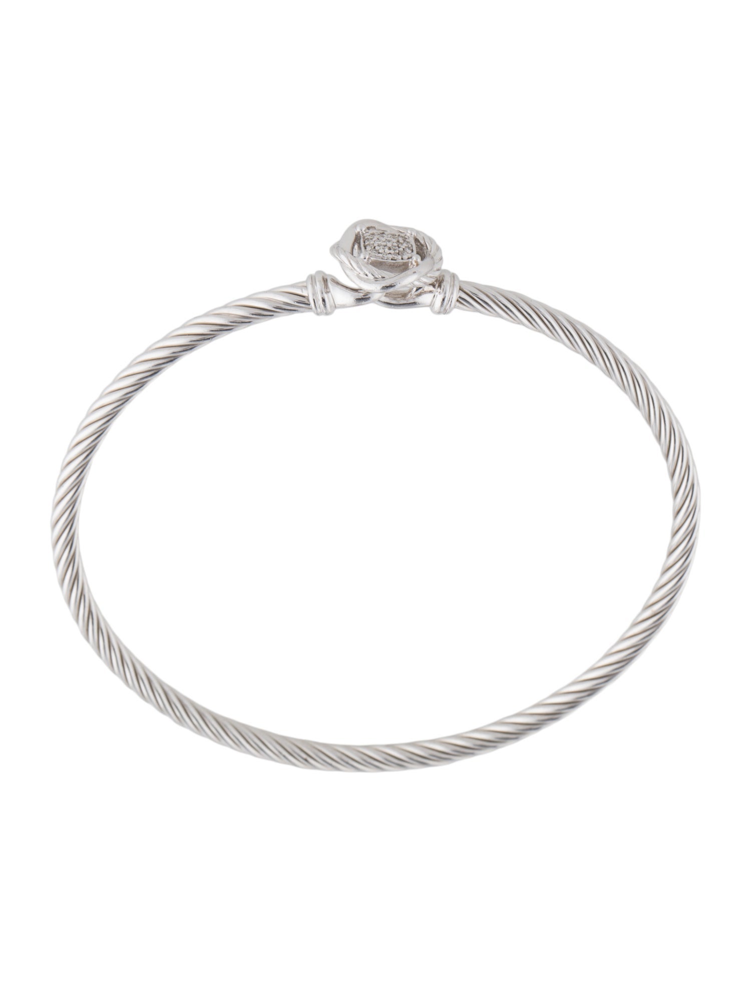 David Yurman Diamond Infinity Bracelet
