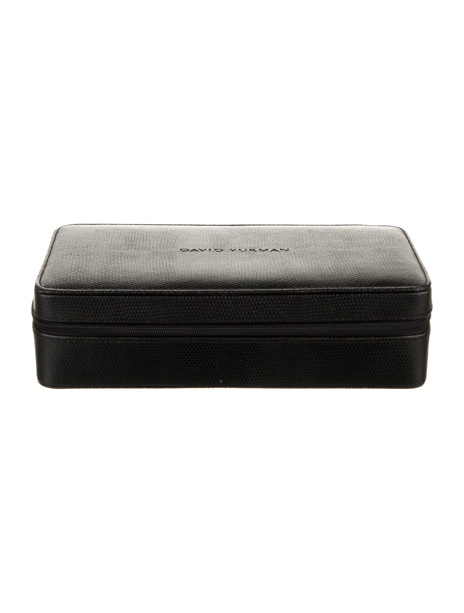 David Yurman leather Square Jewelry Case