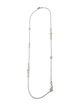 David Yurman Citrine & Prasiolite Long Infinity Station Necklace