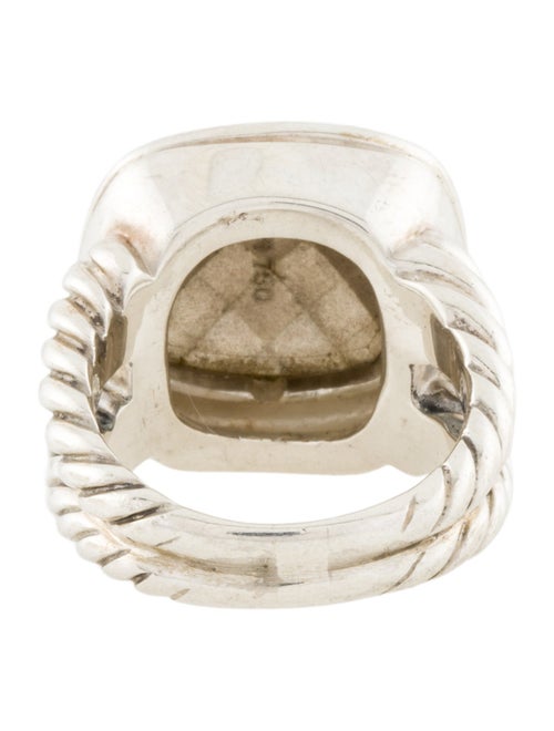David Yurman Albion Two-Tone Faceted Dome Ring