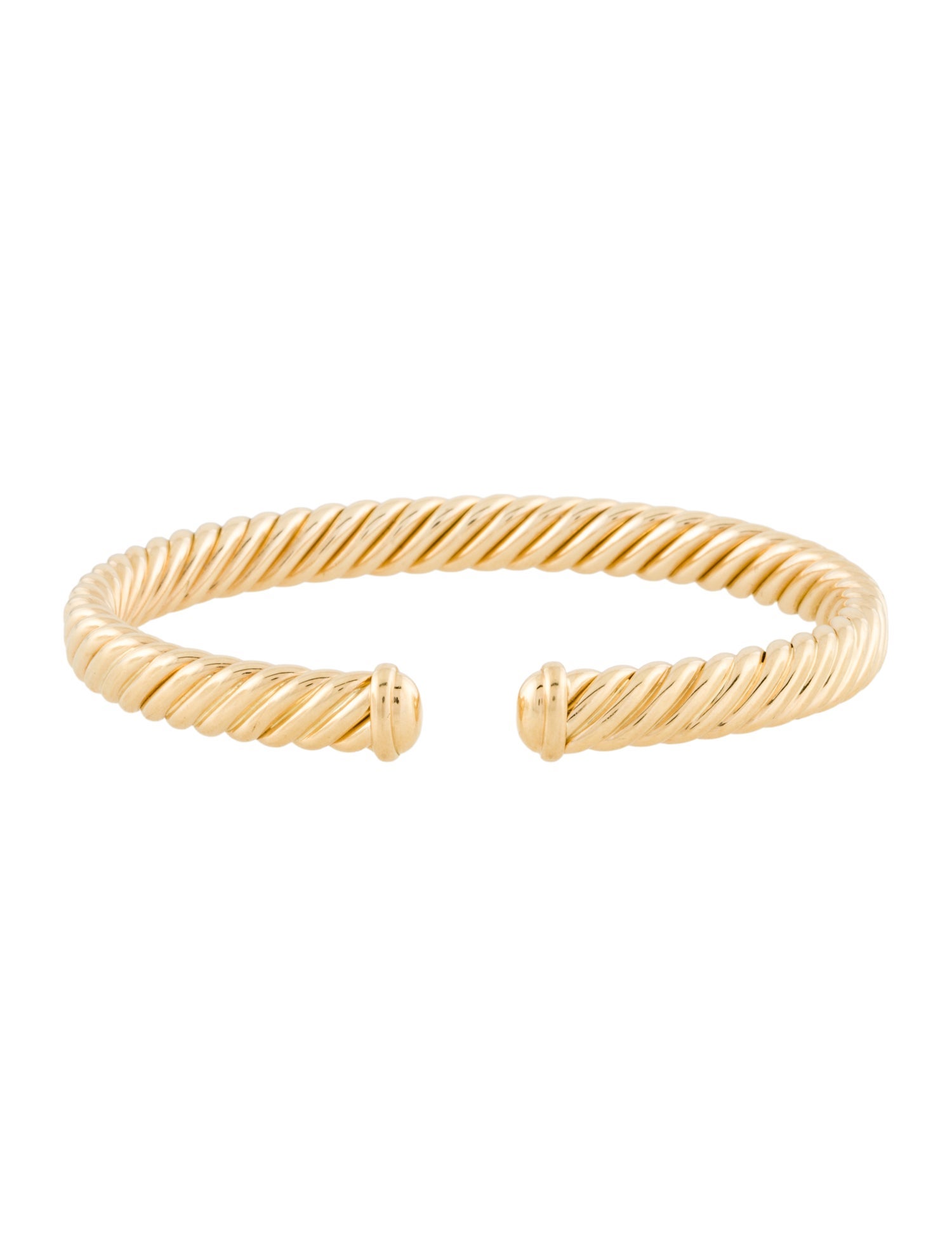 David Yurman 18K Modern Oval Cablespira® Bracelet