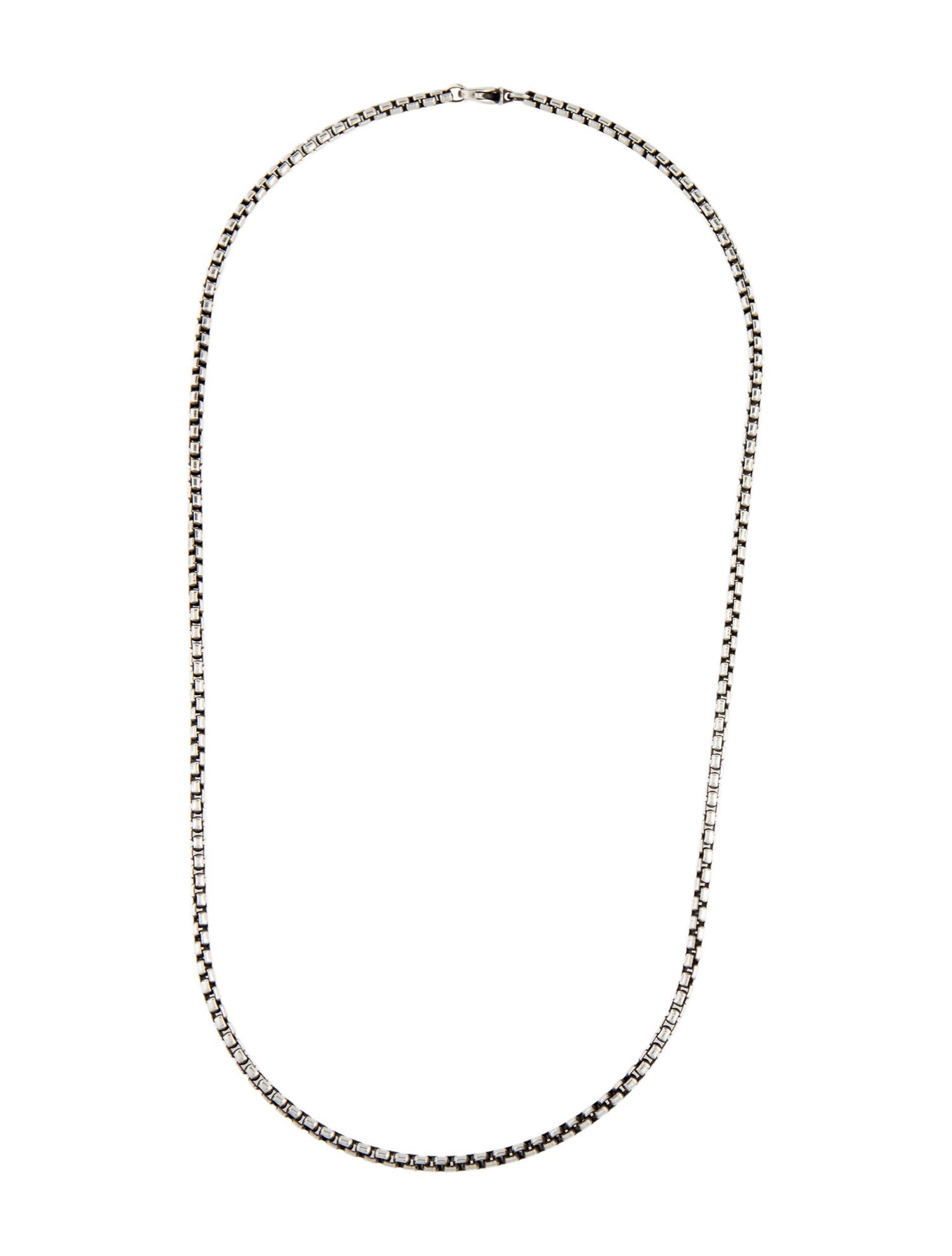 David Yurman Box Chain Necklace