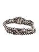 David Yurman Diamond X Multistrand Bracelet