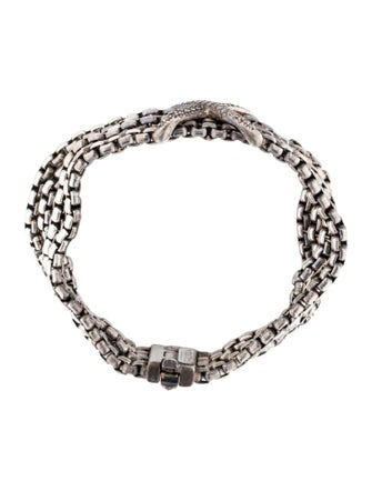 David Yurman Diamond X Multistrand Bracelet