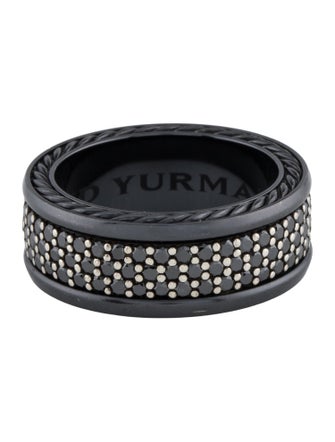 David Yurman Streamline® Diamond Three Row Band Ring